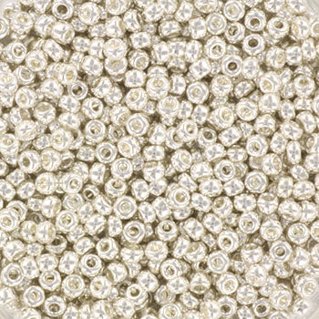 Gold glass beads, Miyuki Rocailles SEED BEADS, 24 KT GOLD PLAPED, Thic –  Beadhouse of Copenhagen