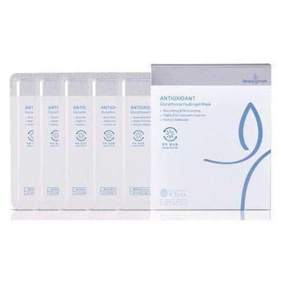 Antioxidant Glutathione Hydrogel Mask [28g/5pcs] - Beauugreen Mask