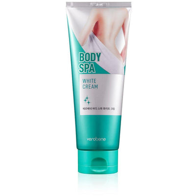 Body Spa White Cream (200ml) - Verobene Moisturizer