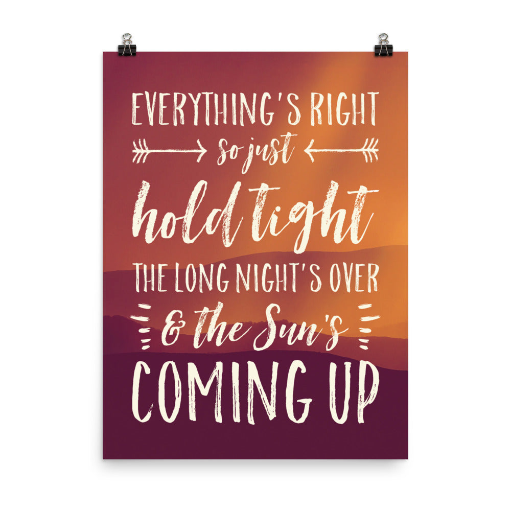 Lyrics Poster Phish Everything S Right Mariad Designs