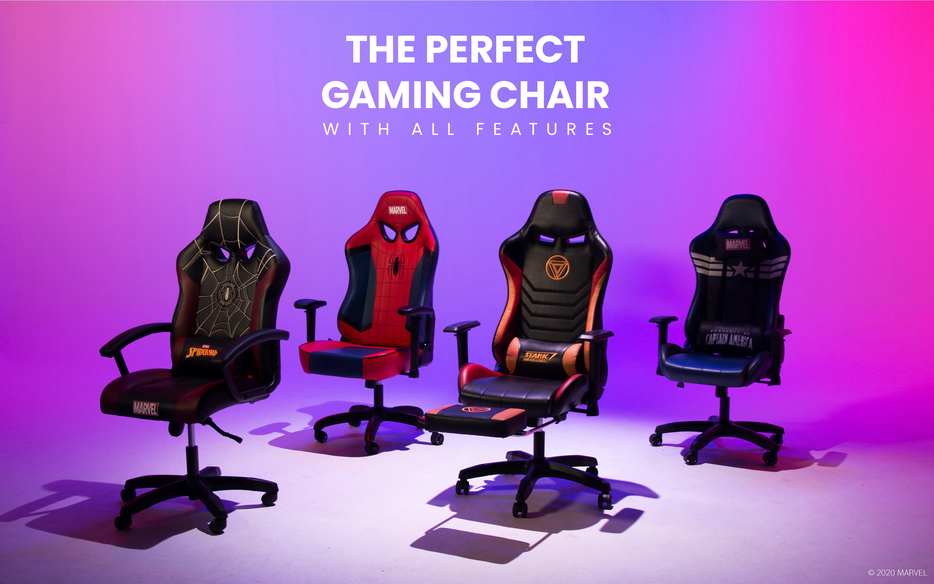 Neo Chair PRIME Spider-Man Edition (MV-ARC-SM) Marvel Gaming -Neo chair Sales ARC SM EBC 11