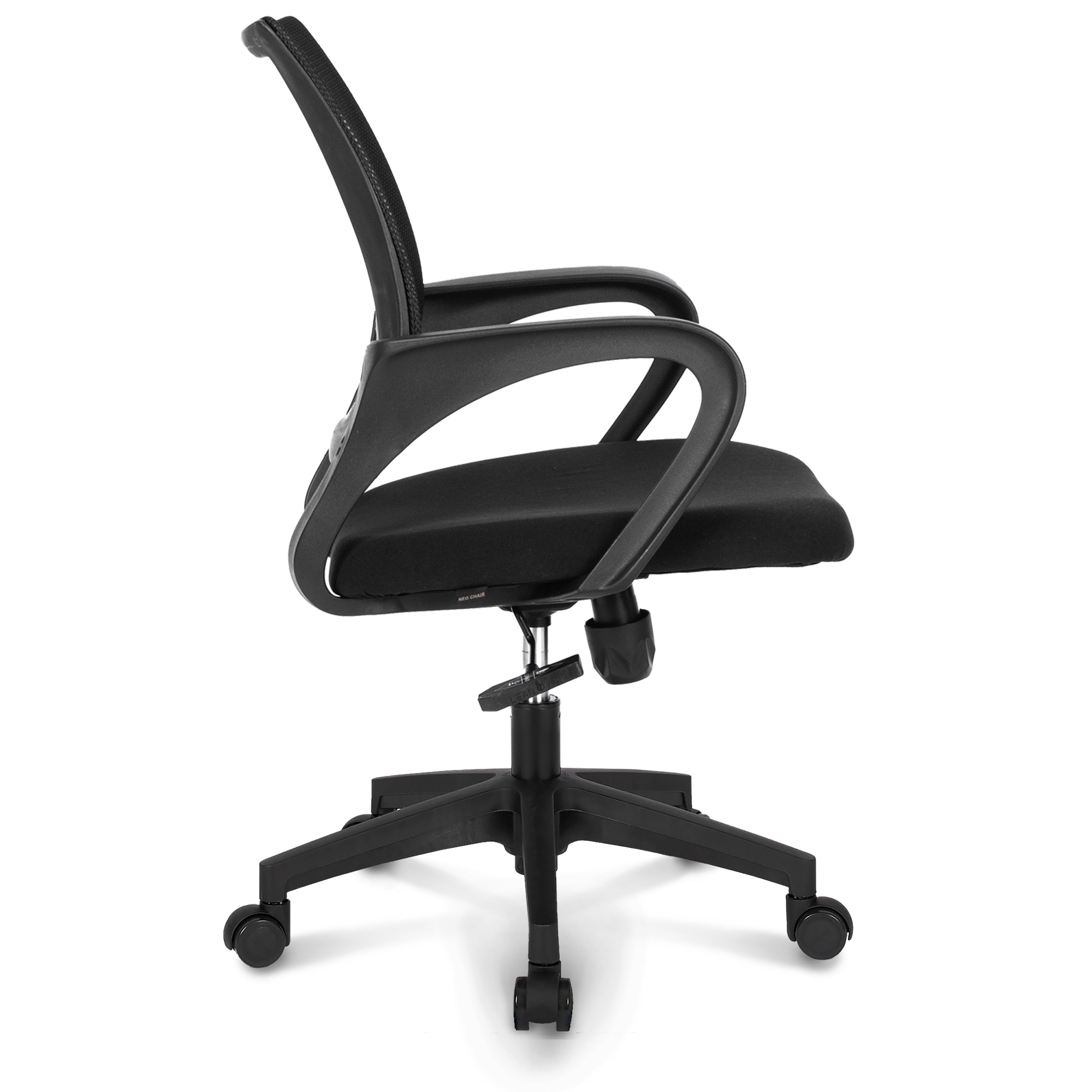 Neo Chair Ergonomic High Back Executive Leather Office Computer Desk Chair,  Black 