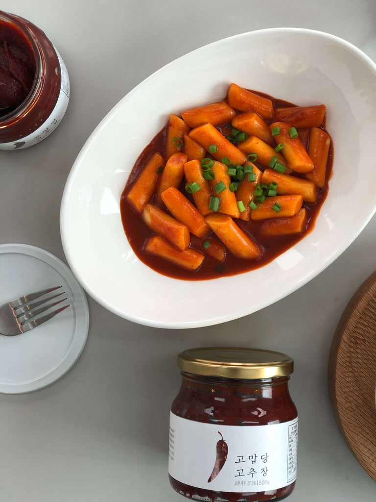 ddukbokki in bowl