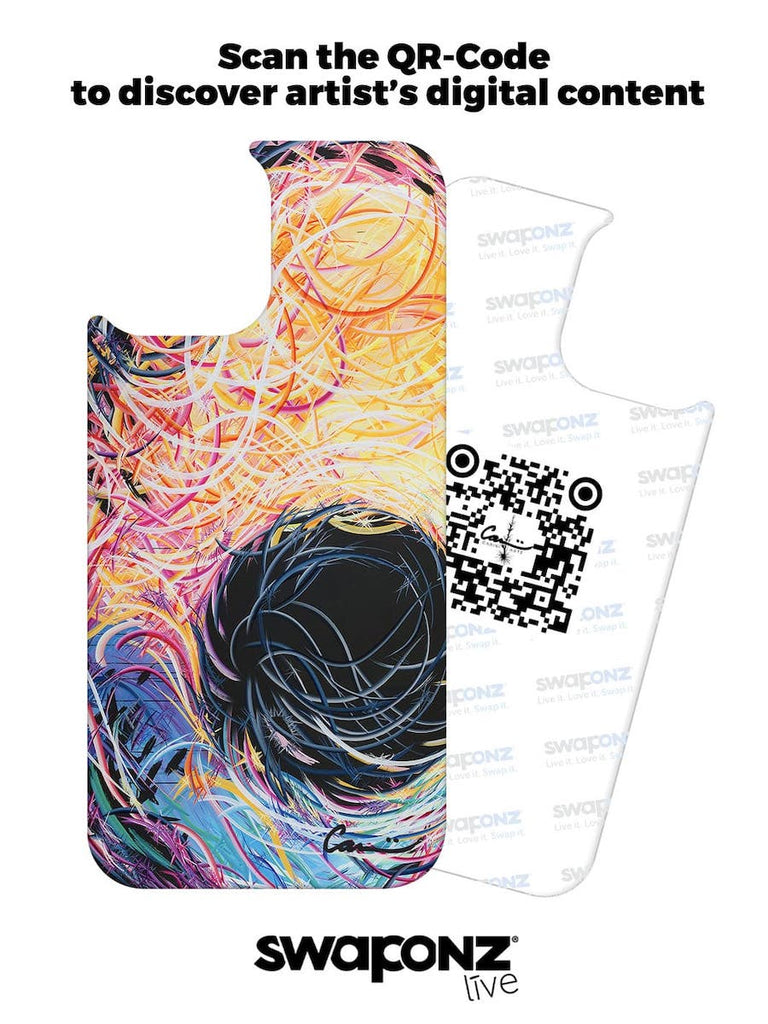 Swaponz phone cases are a mobile art gallery. Promote your art as you live your life. New case designs from Swaponz partner Michael Carini and Carini Arts.