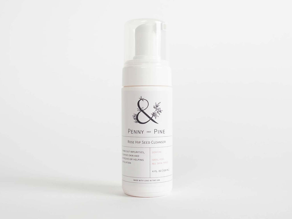 rose hip seed cleanser penny and pine