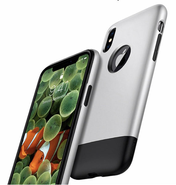 coque iphone xs fine noir spigen