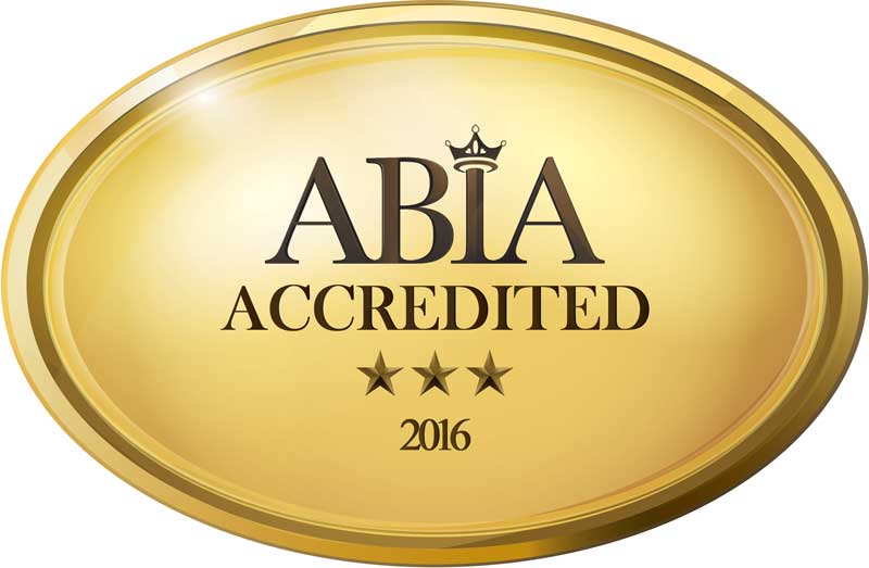 ABIA stationery accredited