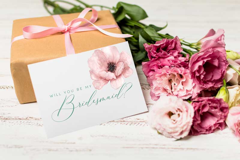 bridesmaid cards