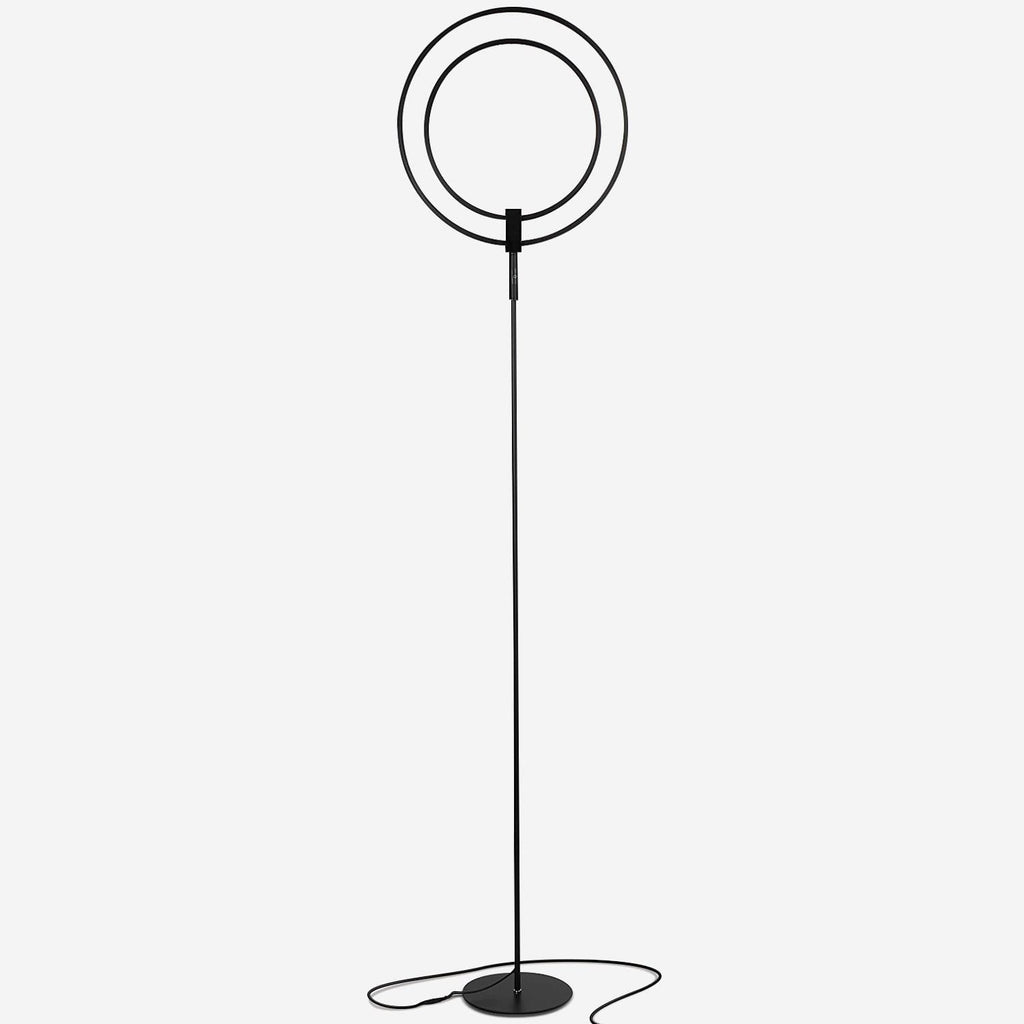 Eclipse LED Floor Lamp: Tall Reading Lamp With a Modern Twist Ambience ...