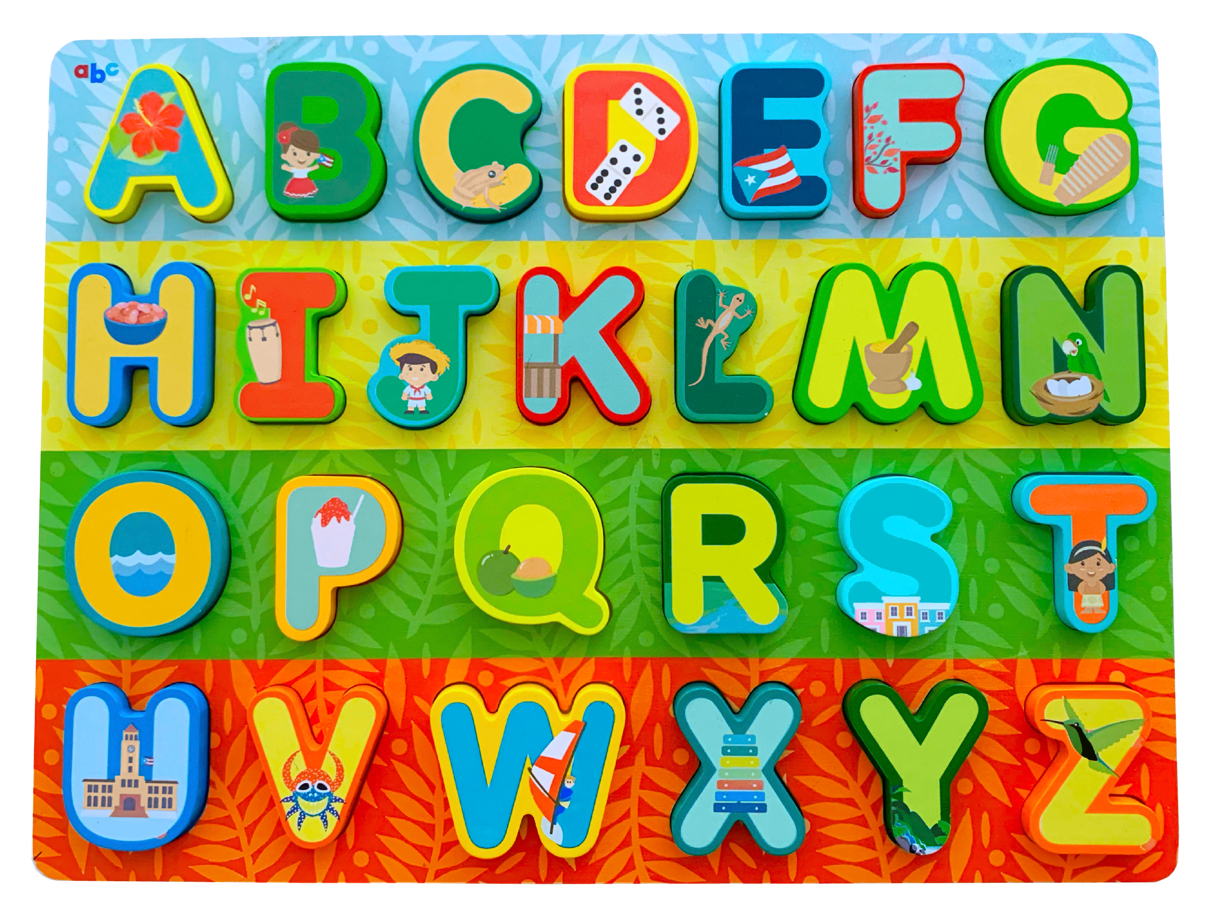 abc wooden puzzle