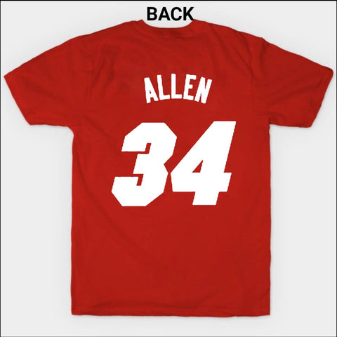 ray allen t shirt jersey