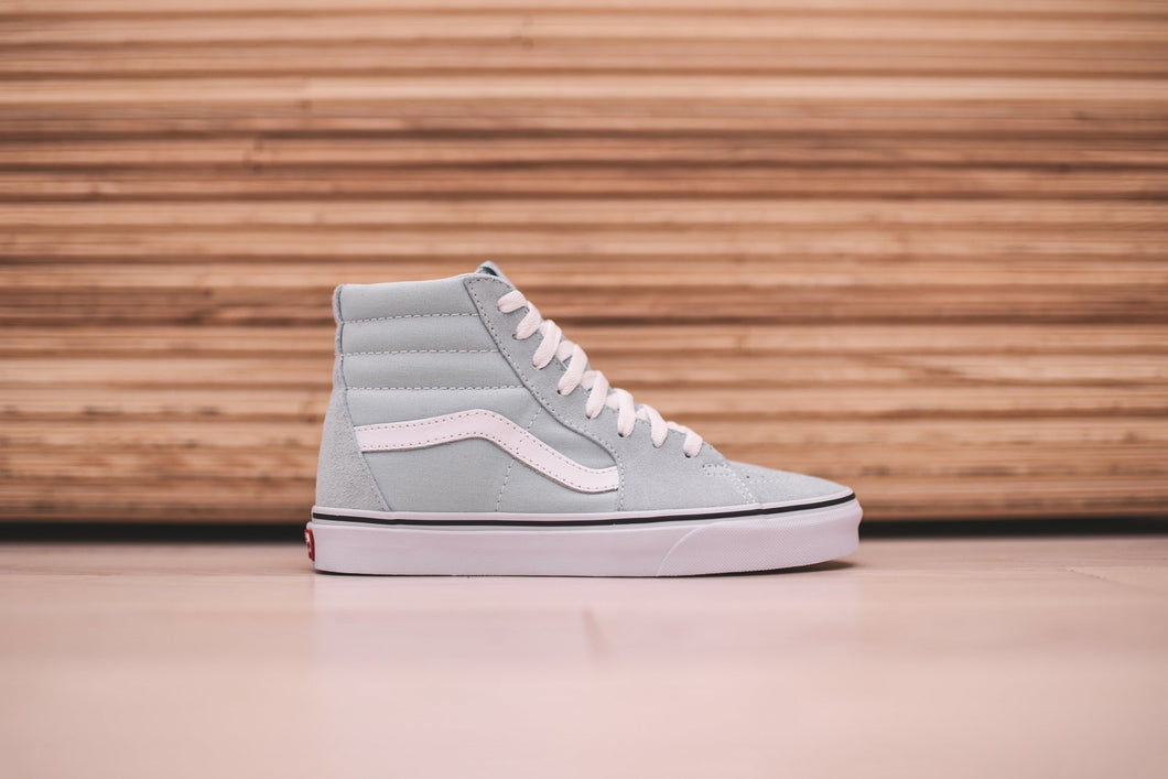 vans sk8 hi baby blue cheap online