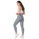 Load image into Gallery viewer, Gray Safari Leggings with pockets
