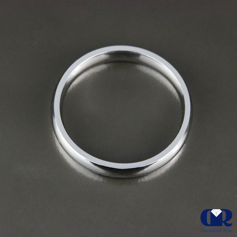 Women S 2 5 Mm 14K White Gold Classic Wedding Band   R103e 800x 