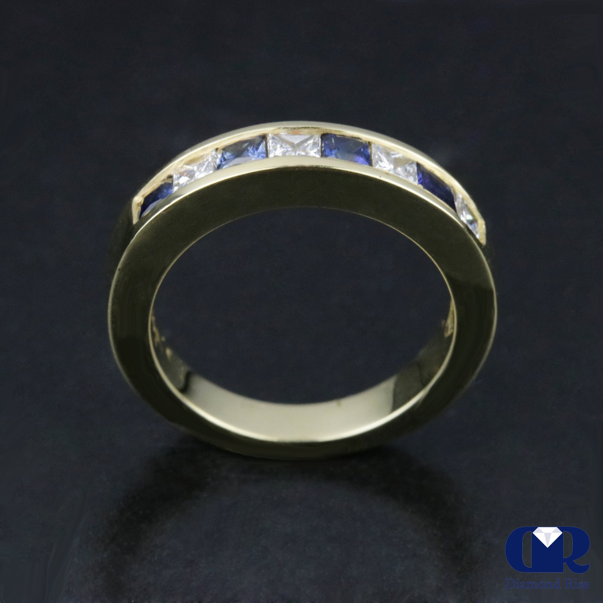 womens sapphire wedding band