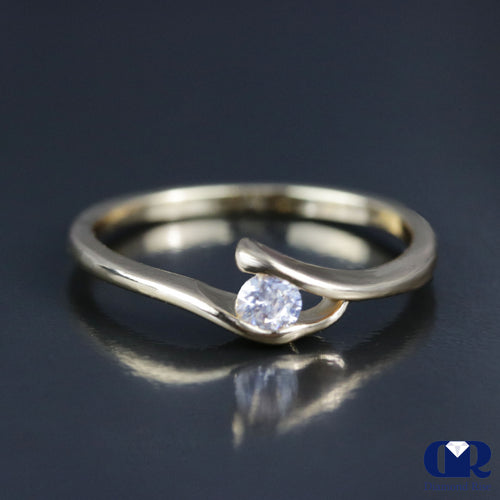 Round Cut Diamond Solitarie Engagement Ring