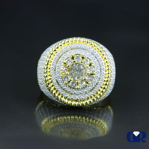 Men's Diamond Pinky Ring In 14K Gold