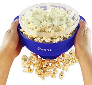 Salbree Microwave Popcorn Popper - White 
