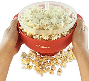 Salbree Microwave Popcorn Popper - Red