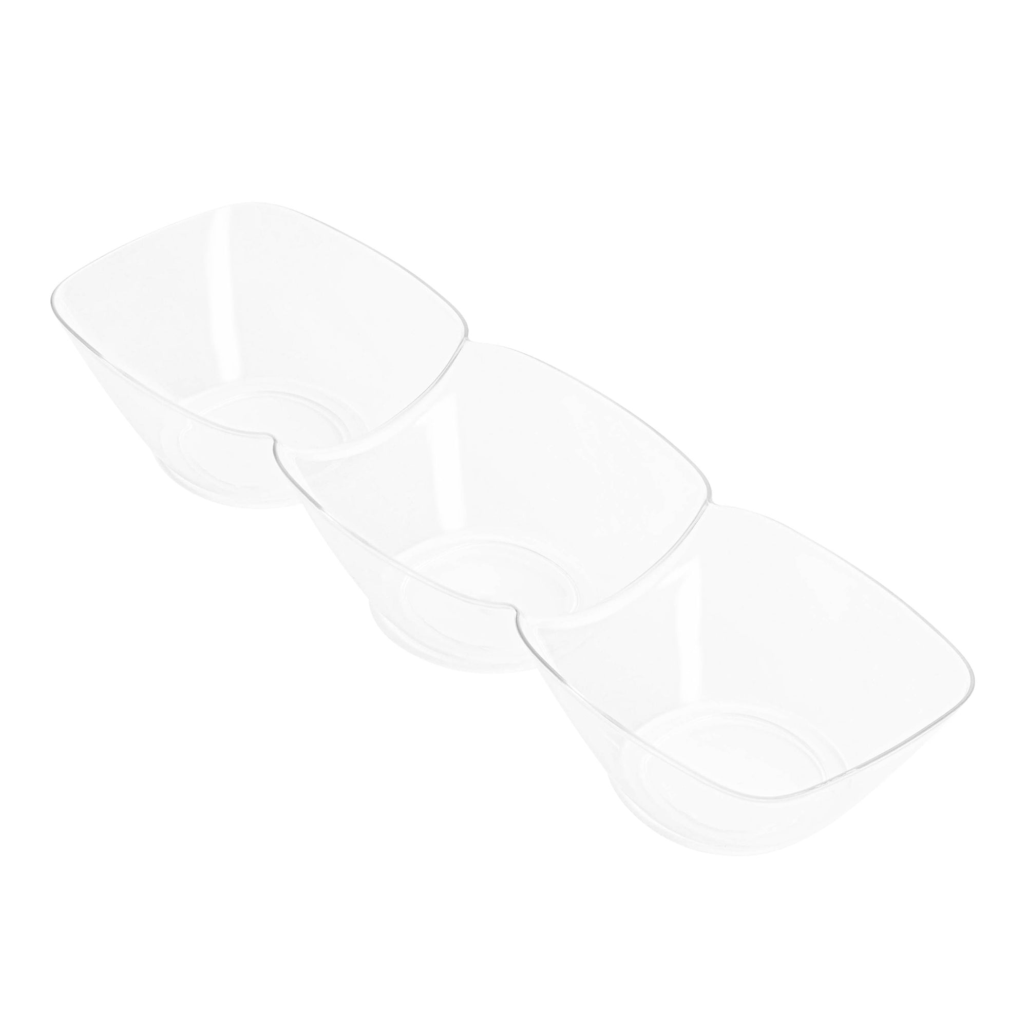 Plastic clearance serving dishes