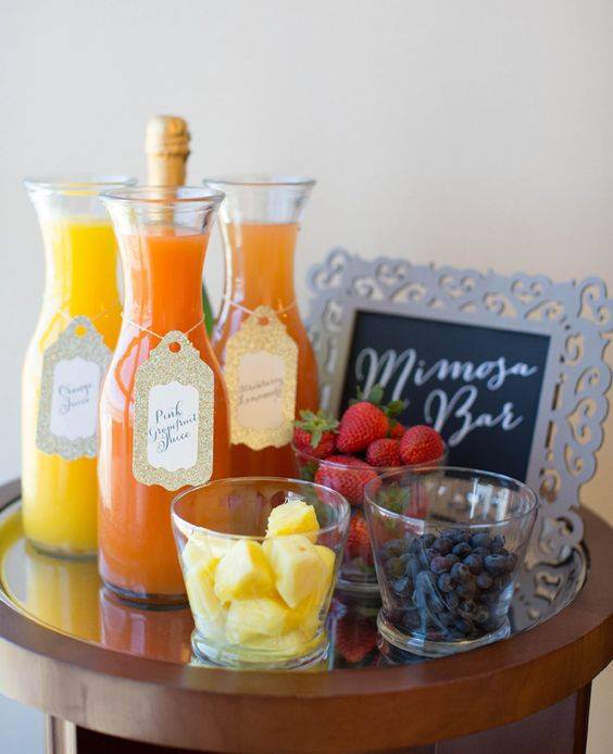 Elevate Brunch with Mimosa Bar