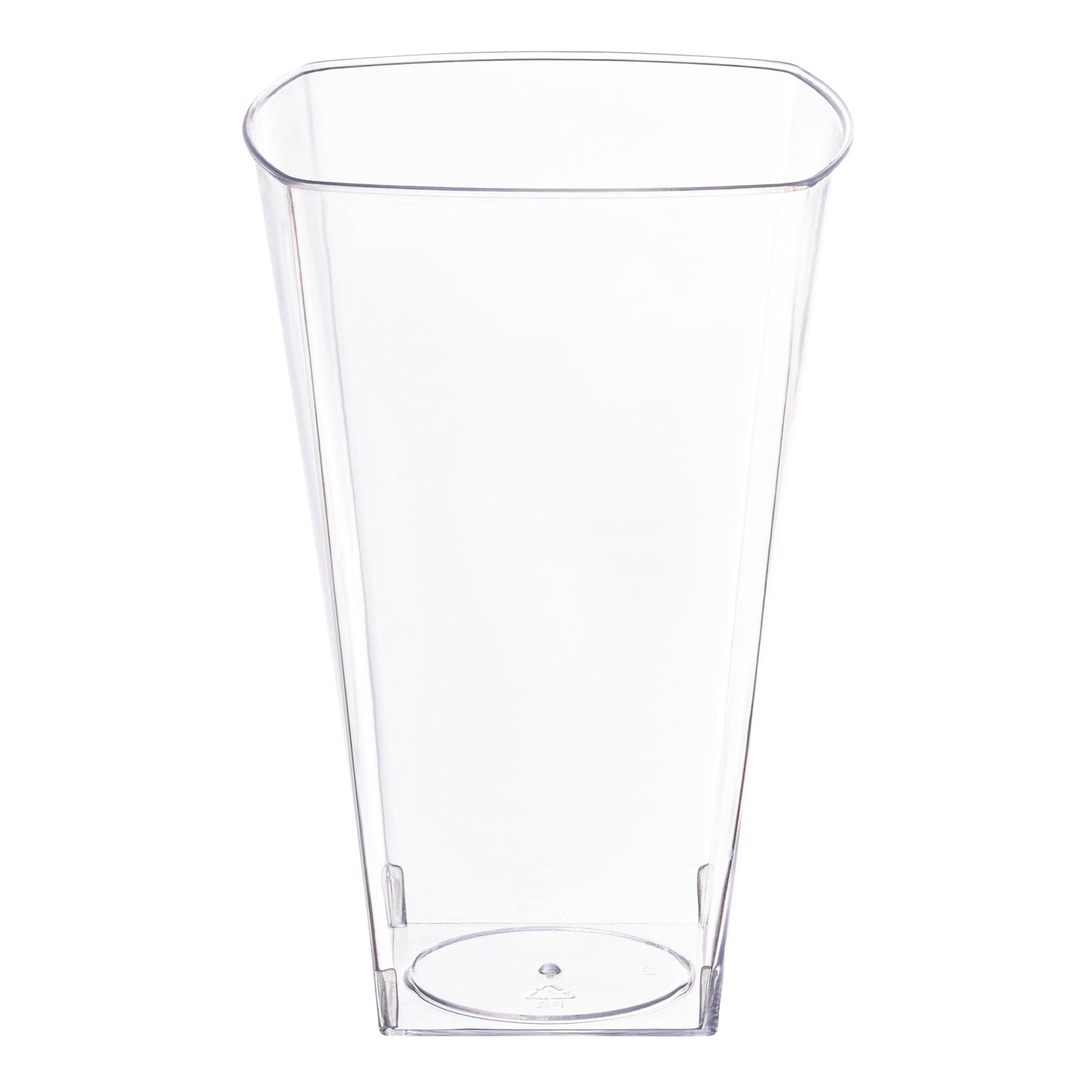 Plastic Cups - Clear Square Plastic Cups
