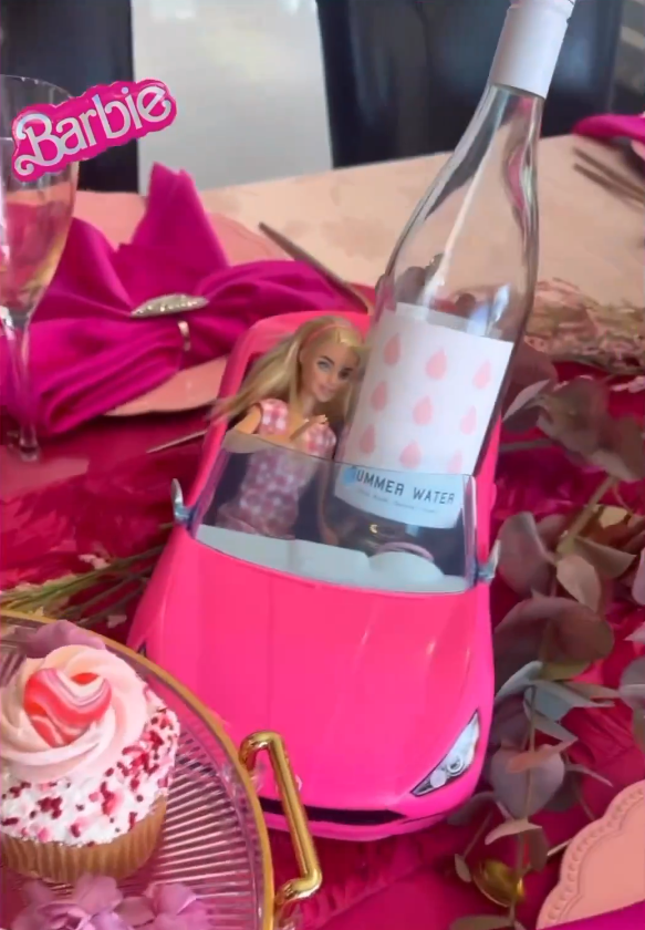 Barbie Party Decor - A Perfectly Pink Tablescape