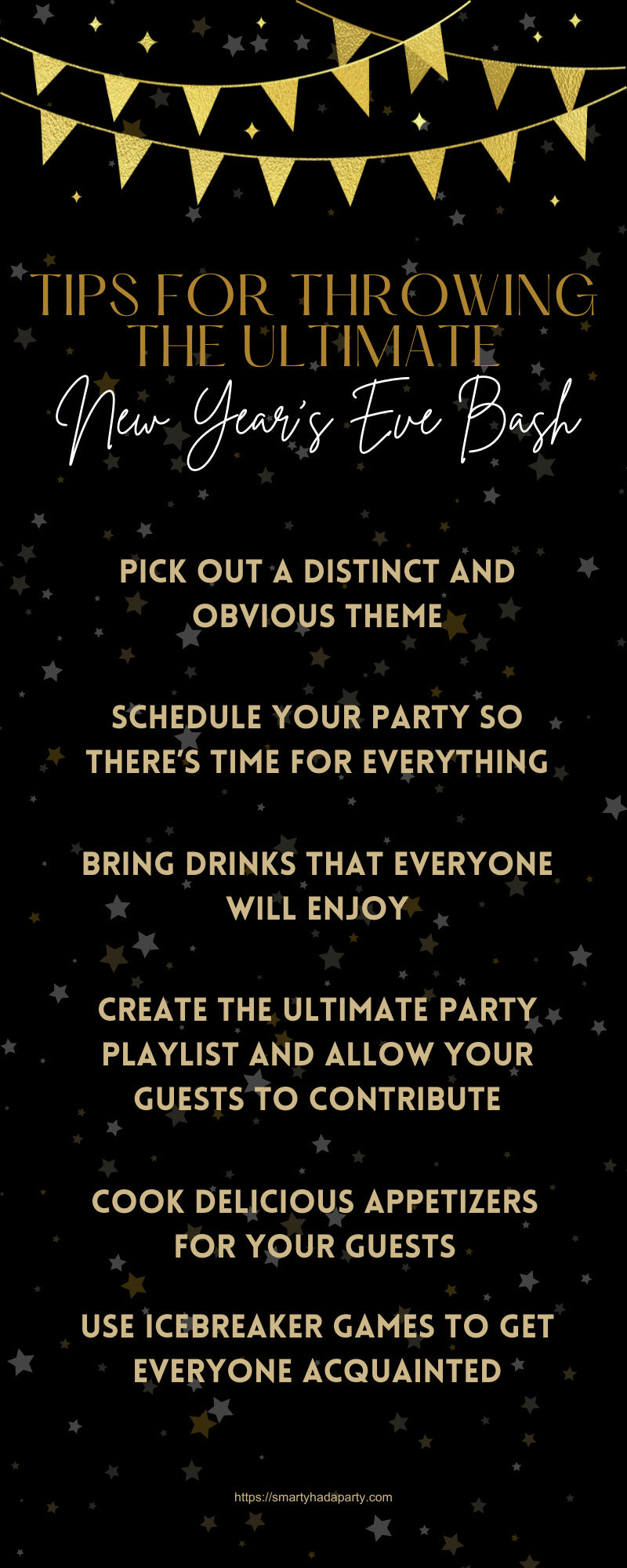 Tips for Throwing the Ultimate New Year’s Eve Bash