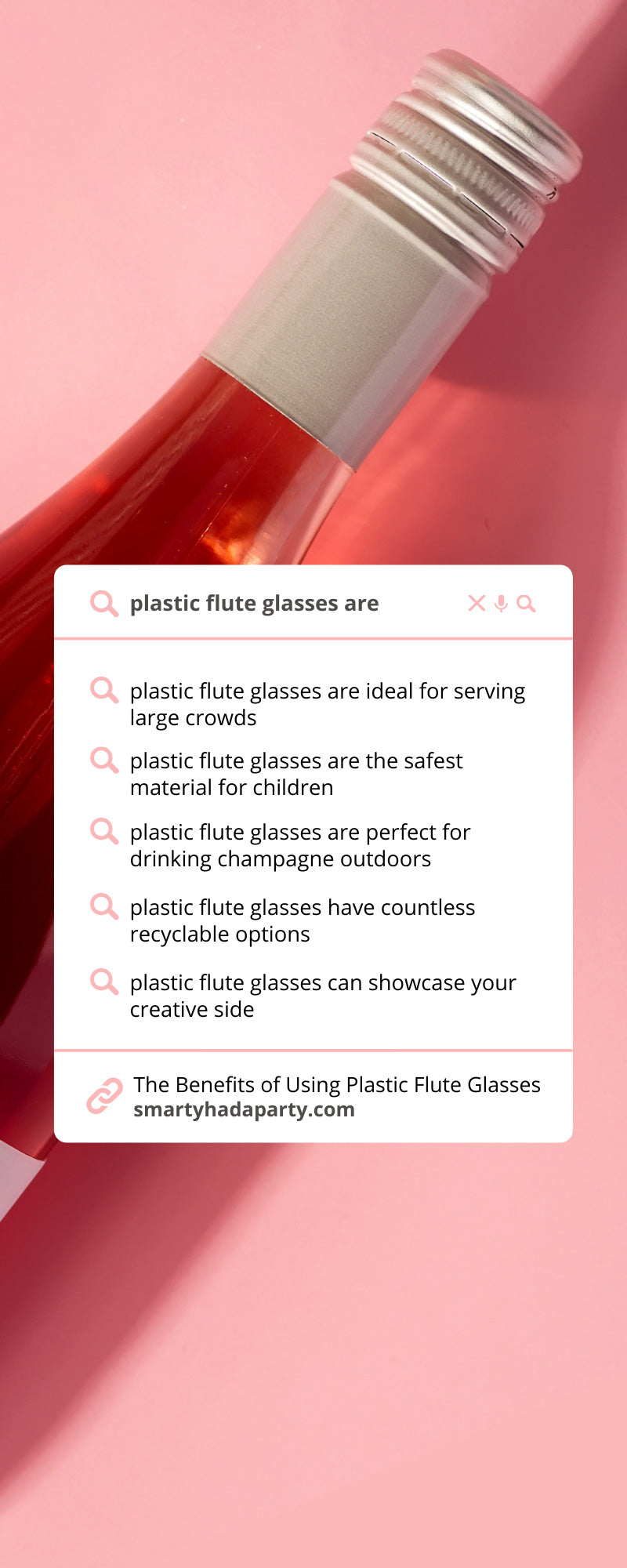 The Benefits of Using Plastic Flute Glasses