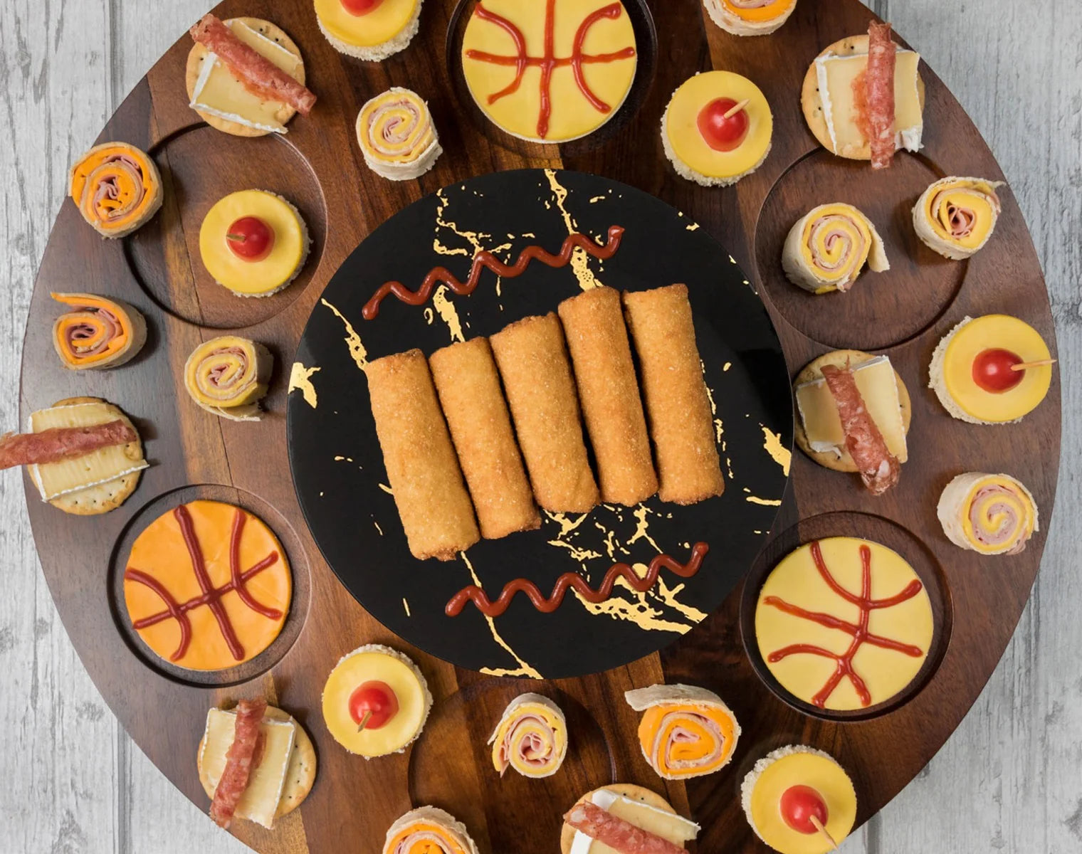 Game night snacks for NBA watch party