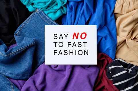 say no to fast fashion with agbc