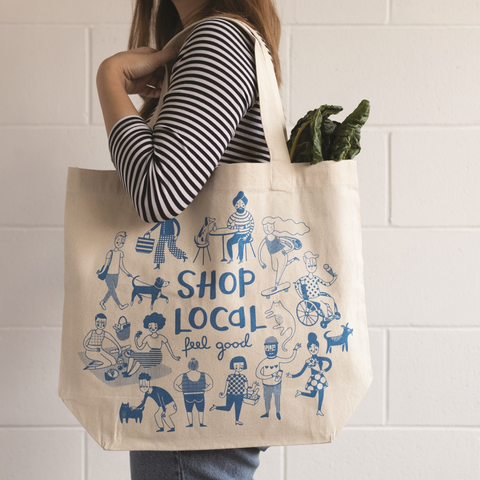 reusable shopping bags and totes by all the good things from bc