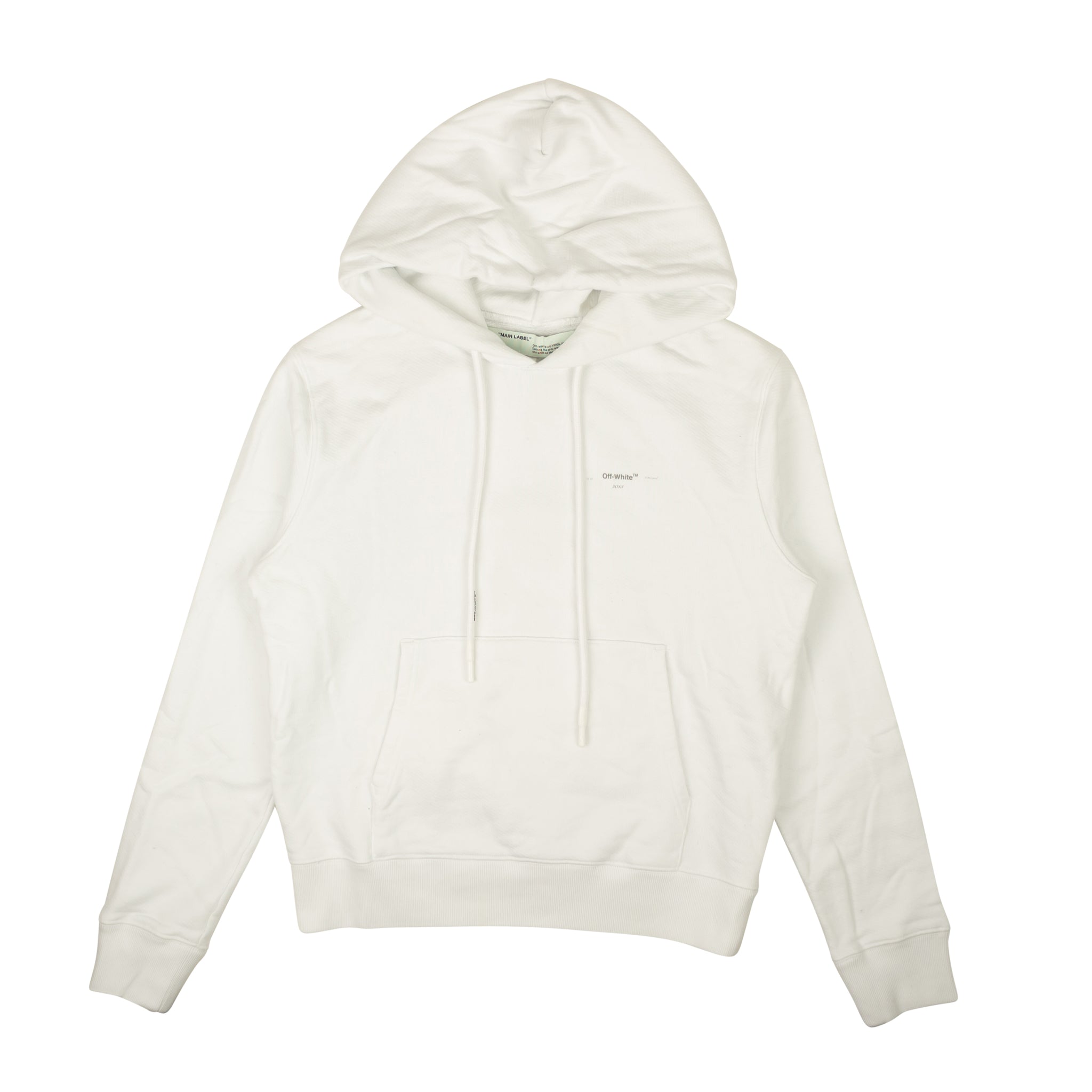 White Arrow Logo Slim Hoodie – Shop 375™