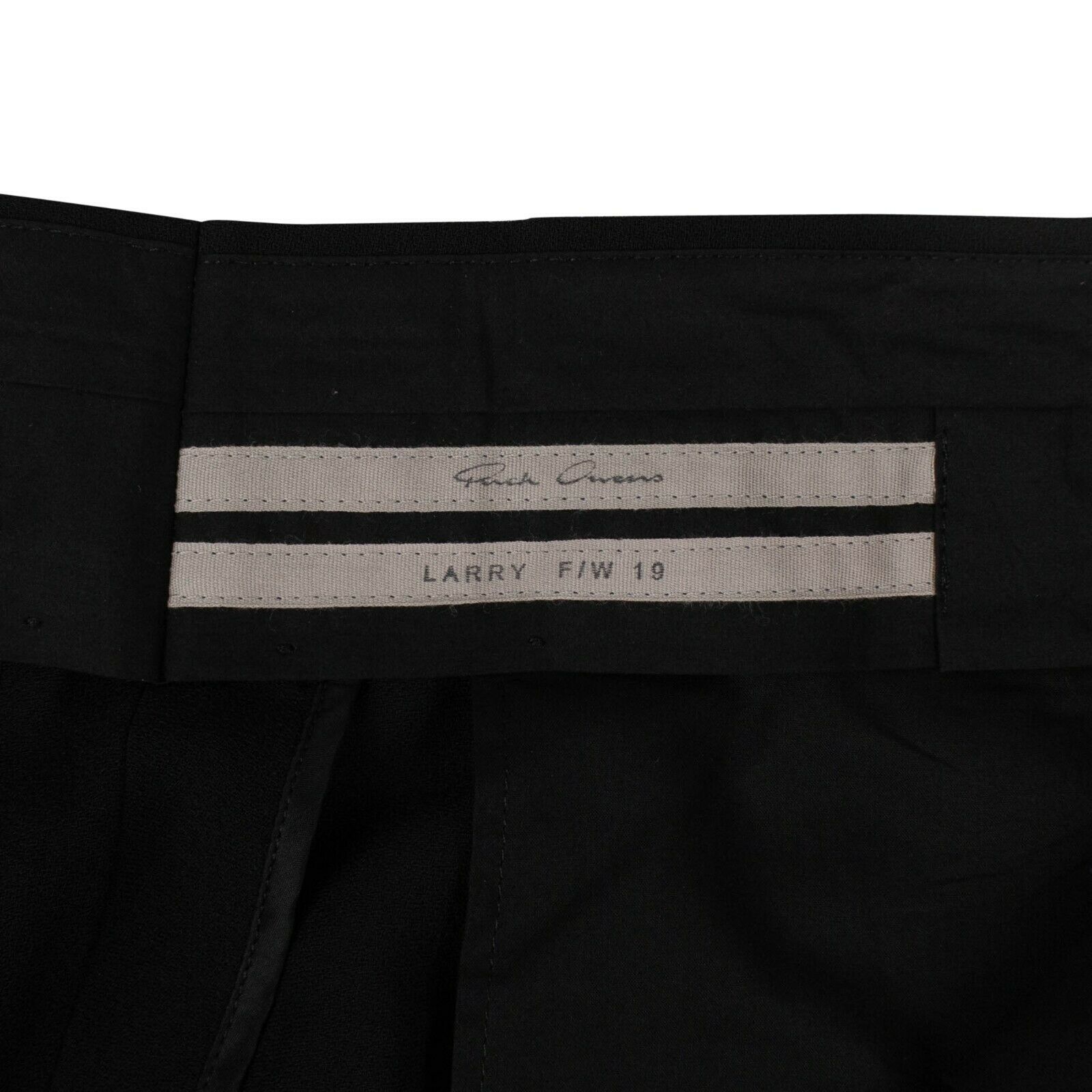 RICK OWENS New Wool 'Pantaloni Karloff' Pants - Black – Shop