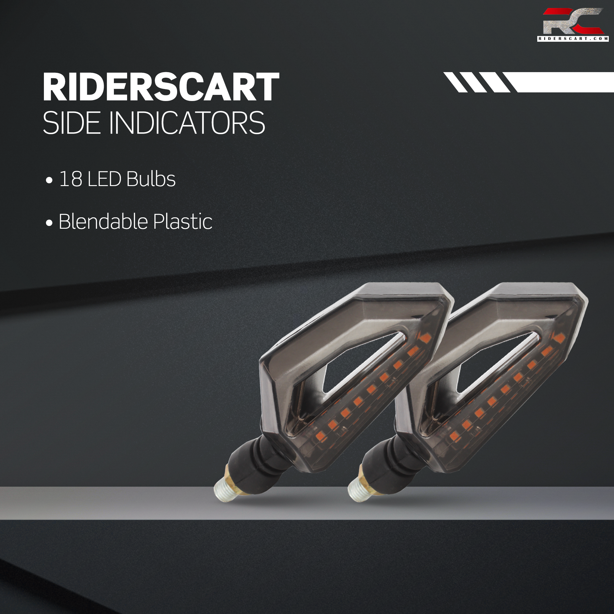 led side indicators for bike