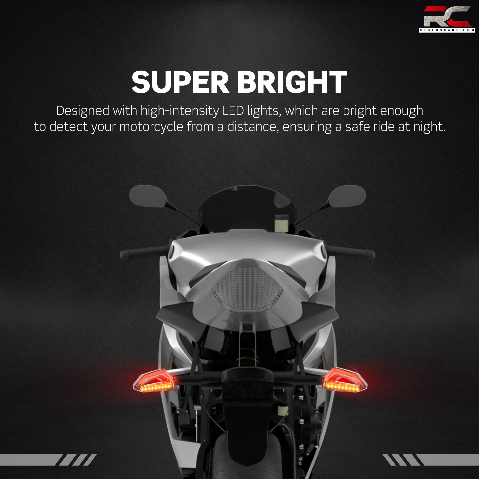 led side indicators for bike