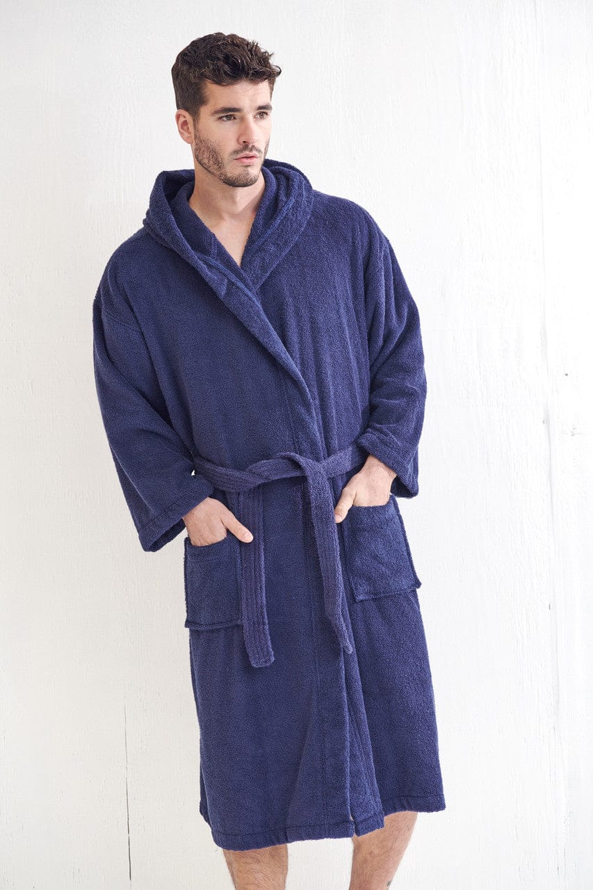 men's terry cloth bathrobe