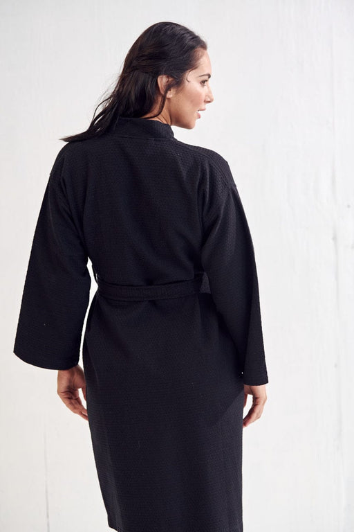 Buy Women's Luxurious Fleece Bath Robe Plush Soft Warm Long Terry Bathrobe  Full Length wear,Black,Medium Online at desertcartINDIA