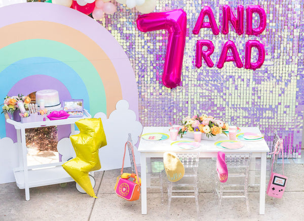 7 & Rad 90S Theme Birthday Party | Ellie And Piper