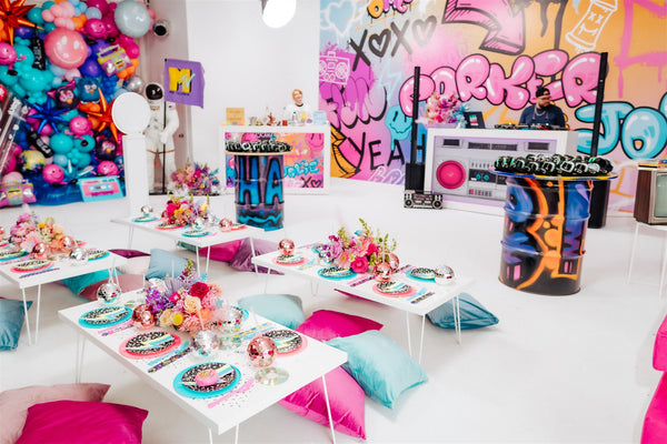 90s-themed-graffiti-kids-childrens-birthday-party-inspo-decorations-supplies-ellie-and-piper