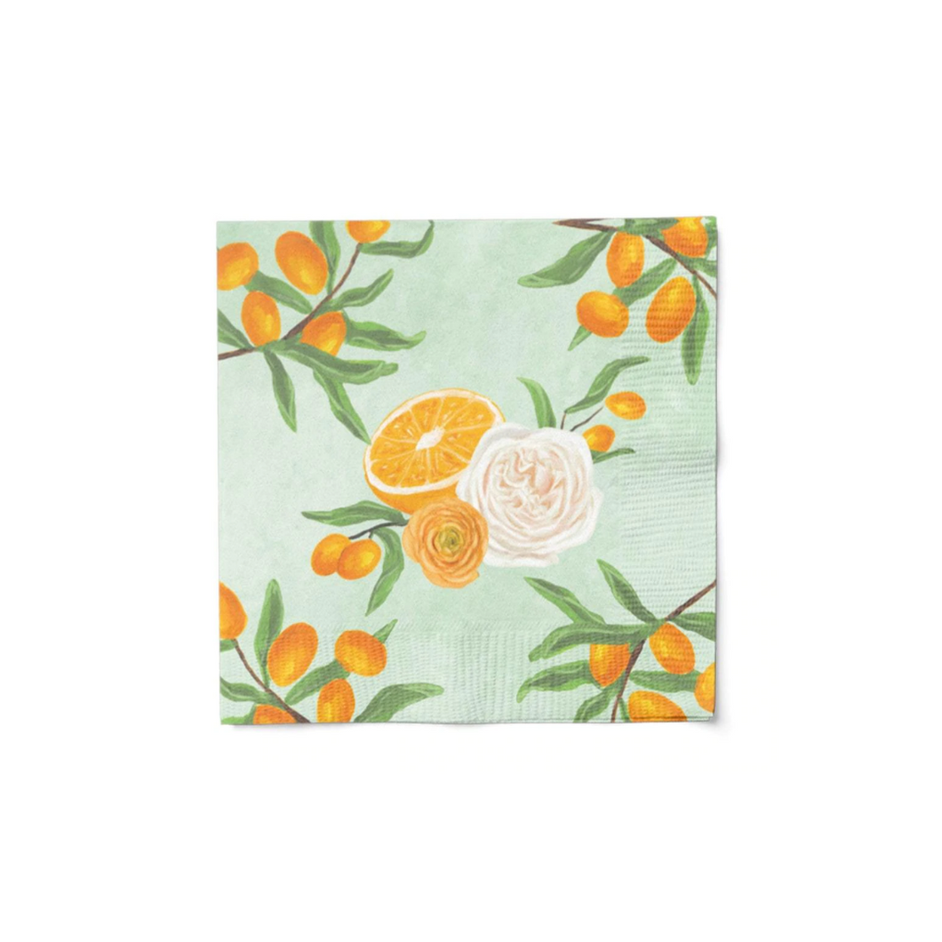 Mimosa Cocktail Napkins - Ellie and Piper