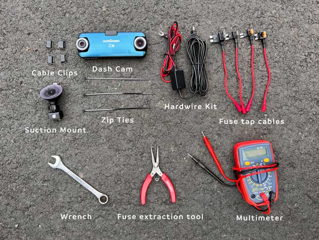 hardwire_kit_installation_items_you_need