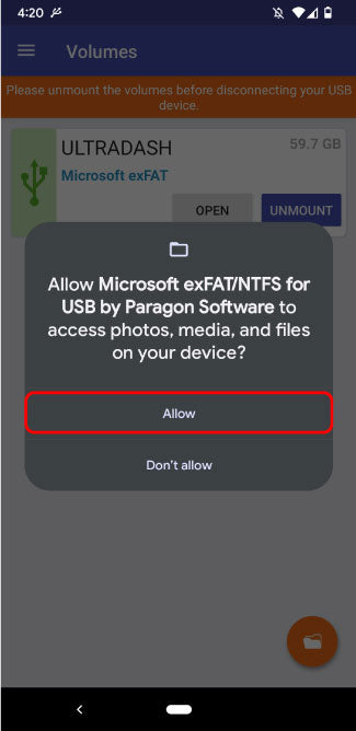 17-Allow_exfatntfs_for_usb_by_paragon_software_App to_access_all_files_in_the_device