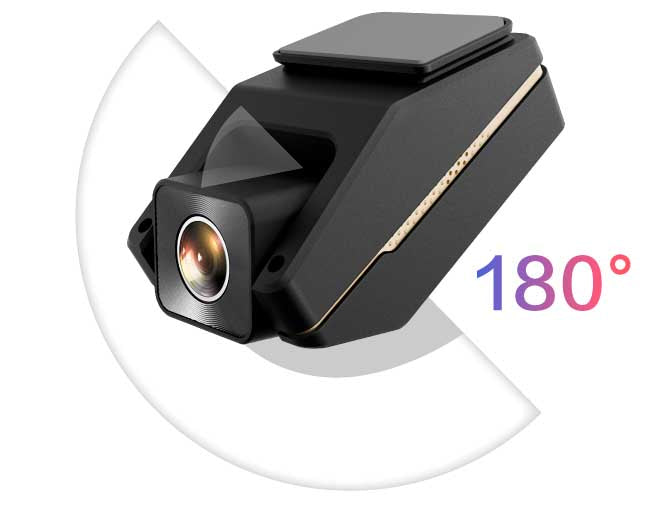 ultradash s3 lens can be rotated up and down 180 degree