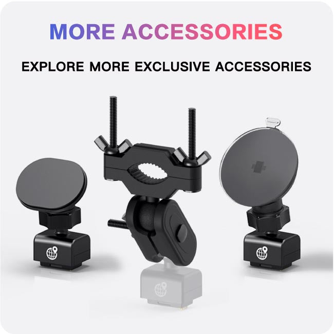 ultradash dash cam mount and accessories