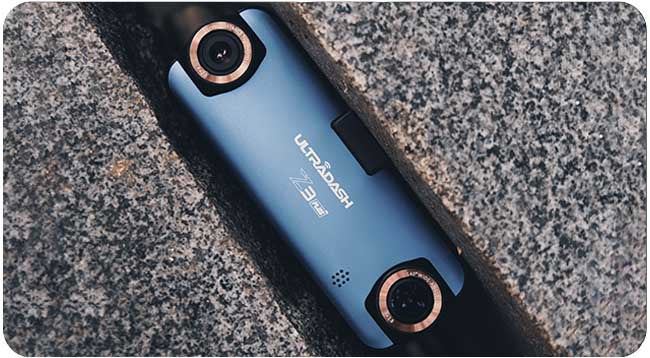 UltraDash Z3+ (Standard) - Dual Lens Dash Cam – Cansonic Dash Cam