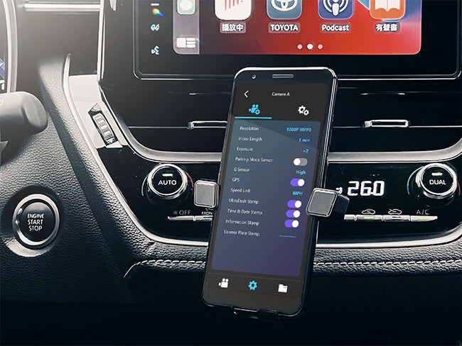 use-phone-app-operate-dash-cam-menu