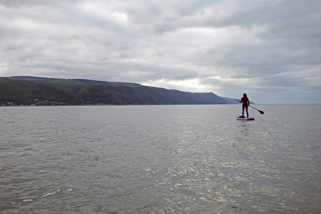 Porlock weir, Foreland Point, Exmoor Coast, England