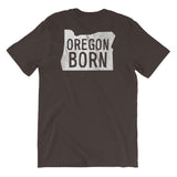 Oregon Born "Alis Volat Propriis" State Motto - Unisex Tee - Oregon Born