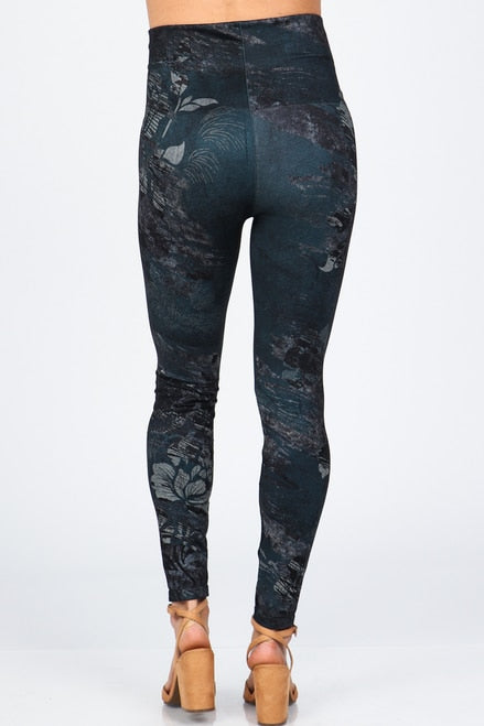 B2361USCB Tye Dye High Waisted Legging – Twist Boutique